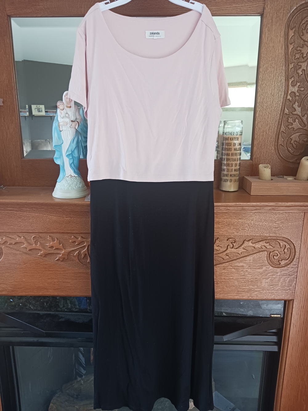 Zalando Two-Tone Pink and Black Madi Dress